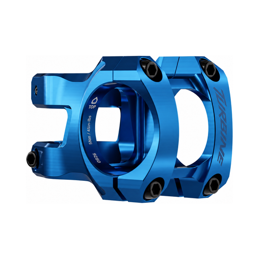 Avanço RACE FACE TURBINE 35 azul 2026 — vista principal sobre fundo branco