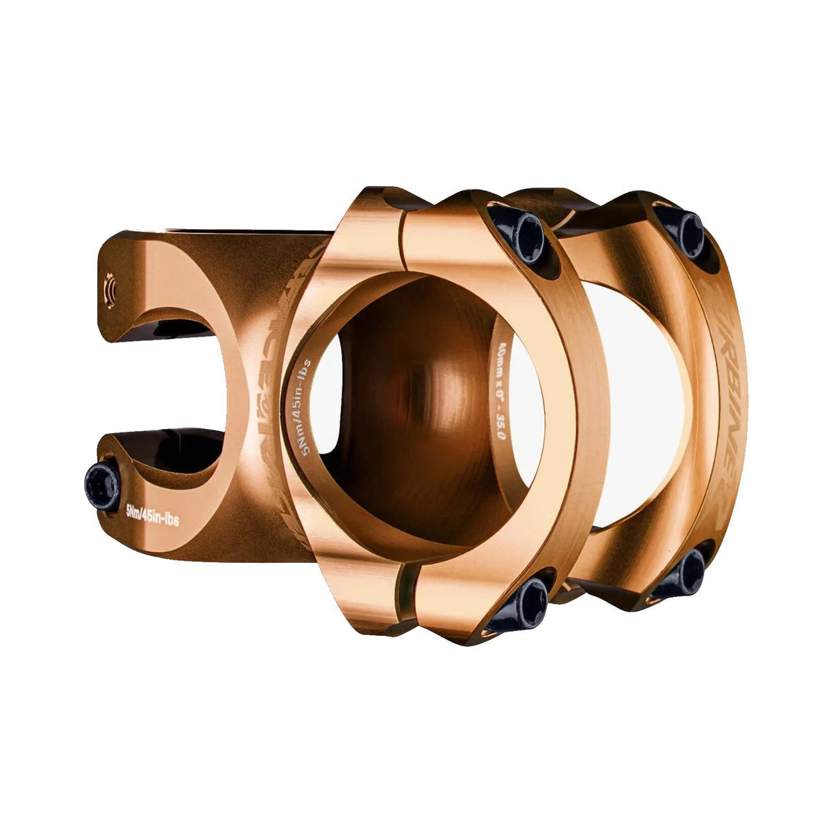 Avanço RACE FACE TURBINE R 35 bronze KashMoney — vista principal sobre fundo branco