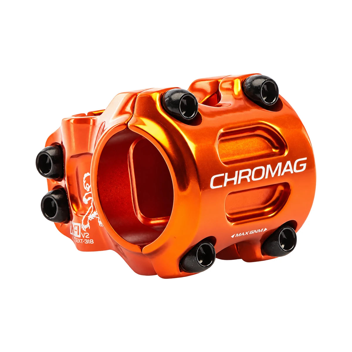 Avanço CHROMAG HIFI V2 0° laranja — vista principal sobre fundo branco