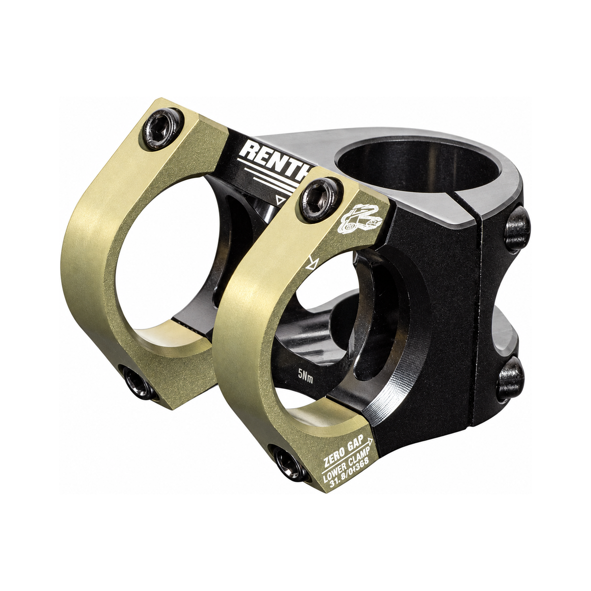 Avanço RENTHAL APEX V2 preto/bronze — vista principal sobre fundo branco
