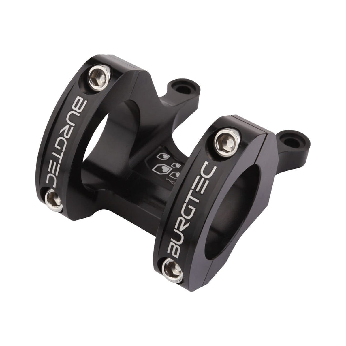 Avanço BURGTEC Direct Mount MK3 preto — vista principal sobre fundo branco