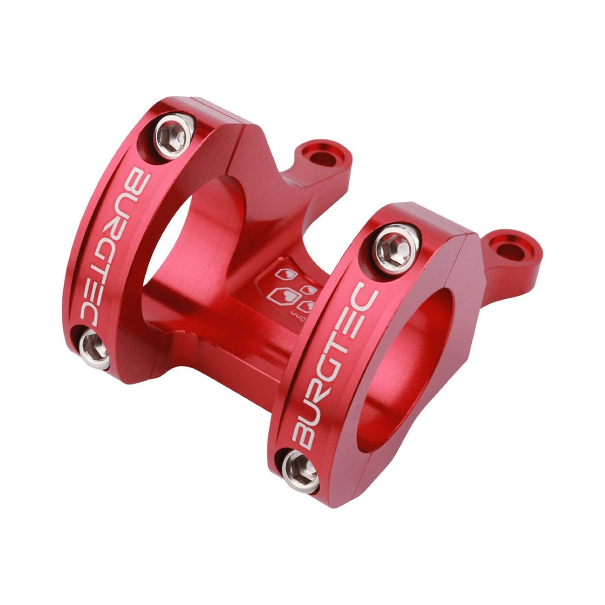 Avanço BURGTEC Direct Mount MK3 vermelho — vista principal sobre fundo branco