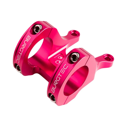 Avanço BURGTEC Direct Mount MK3 rosa — vista principal sobre fundo branco