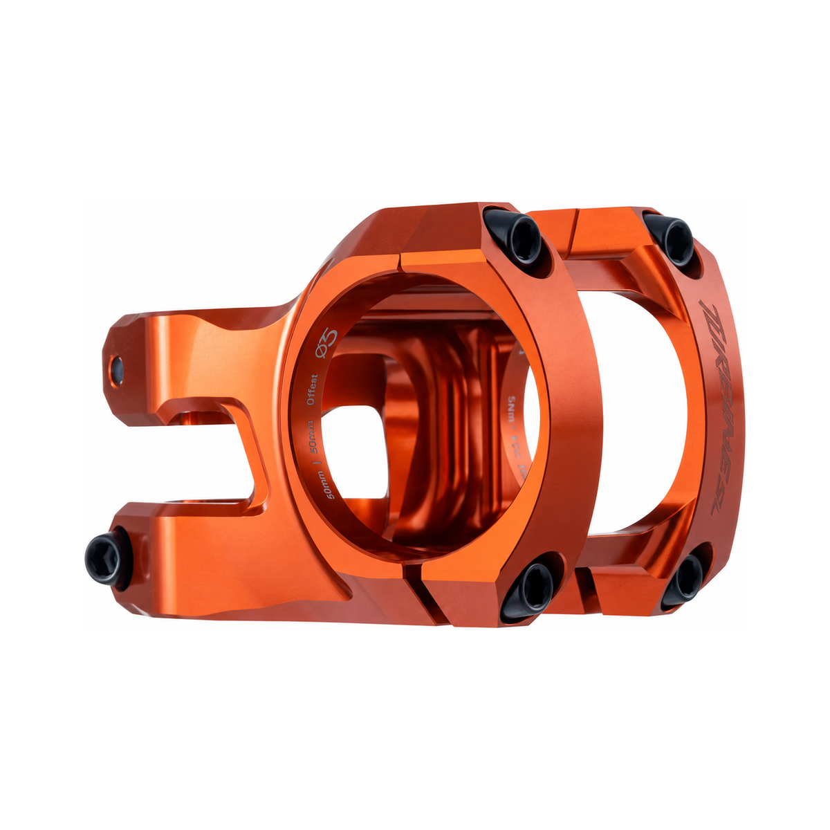 Avanço RACE FACE TURBINE SL 35 laranja — vista principal sobre fundo branco
