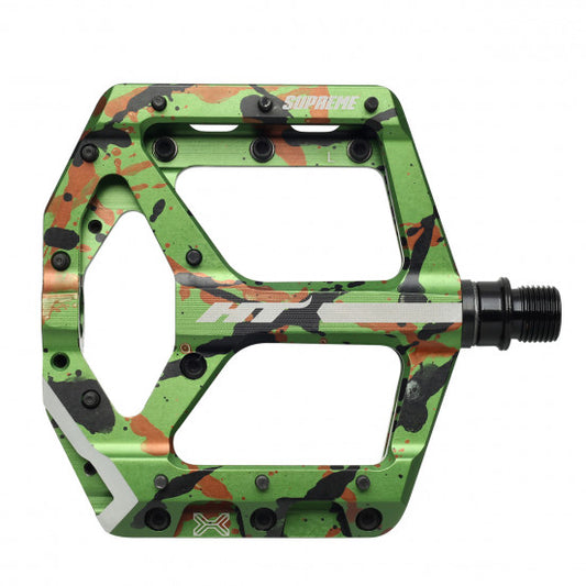 Pedais planos HT COMPONENTS ANS10 SUPREME Camo Green