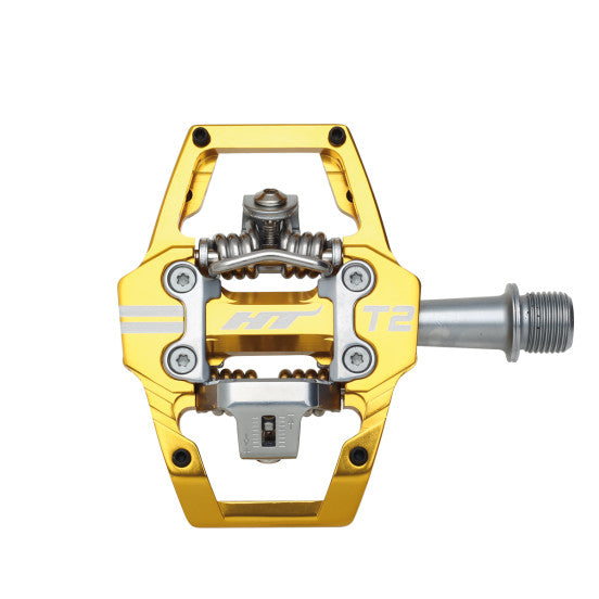 Pedais HT COMPONENTS ENDURO T2 Gold