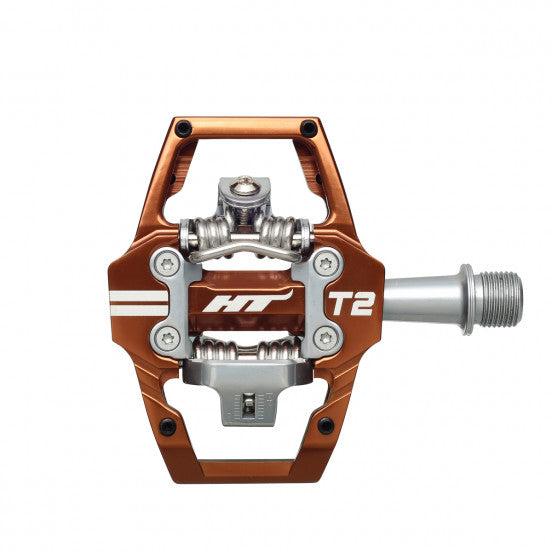 Pedais HT COMPONENTS ENDURO T2 Bronze