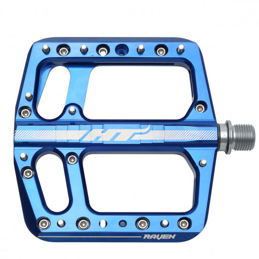Pedais planos HT COMPONENTS RAVEN 12 Blue