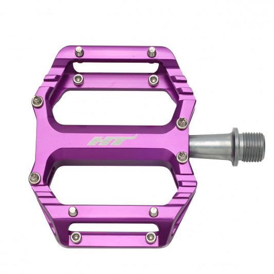 HT COMPONENTS AR09SX Pedais planos de BMX Roxo