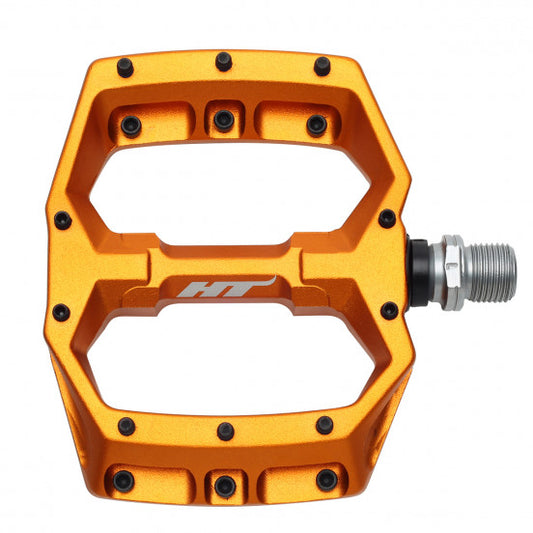 Pedais planos HT COMPONENTS SPIDER AF03 Laranja