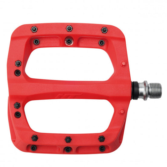 Pedais planos HT COMPONENTS NANO-P PA03A Vermelho