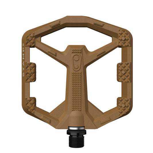 Pedais planos CRANKBROTHERS STAMP 0 Pequeno castanho