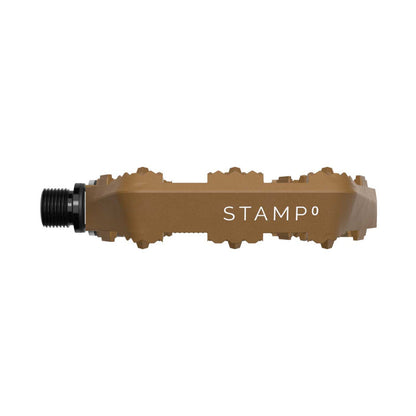 Pedais Planos CRANKBROTHERS STAMP 0 Small Castanho