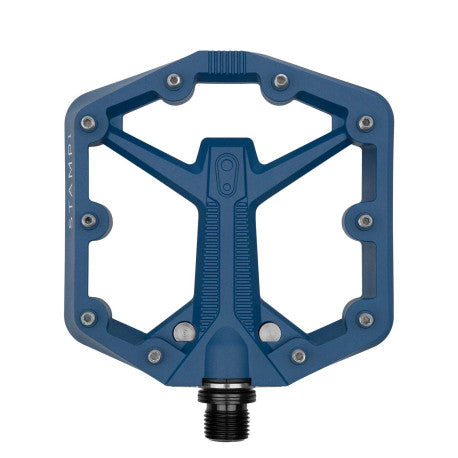 Pedais planos CRANKBROTHERS STAMP 1 Gen2 Grande Azul