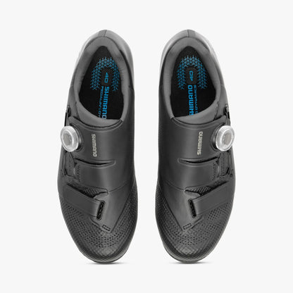 Sapatos de Estrada SHIMANO RC502 Mulher Preto