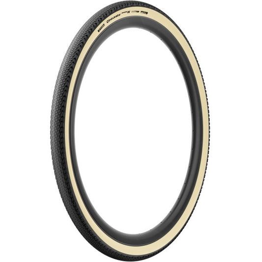 Pneu PIRELLI CINTURATO GRAVEL H de alto desempenho 700c, pronto para tubeless, retro
