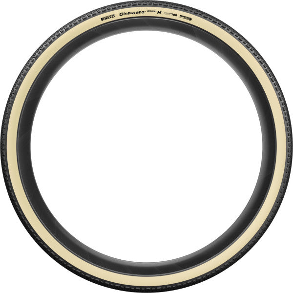 Pneu PIRELLI CINTURATO GRAVEL H de alto desempenho 700c, pronto para tubeless, retro