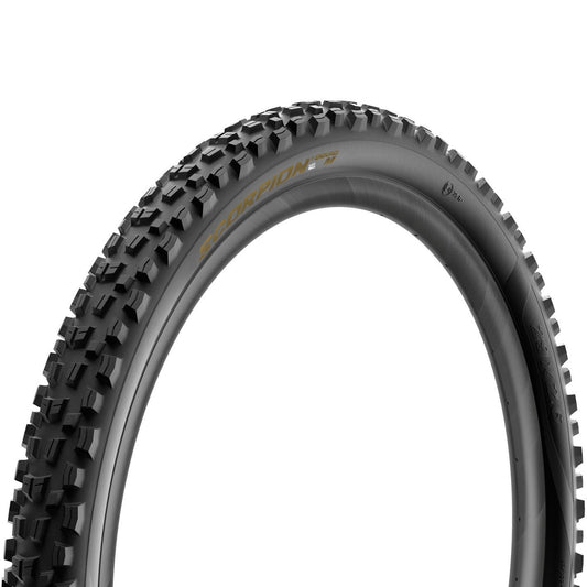 Pneu PIRELLI SCORPION ENDURO M EDIÇÃO DE COR 29x2.60 HardWall Tubeless Ready Talão Flexível Preto/Dourado