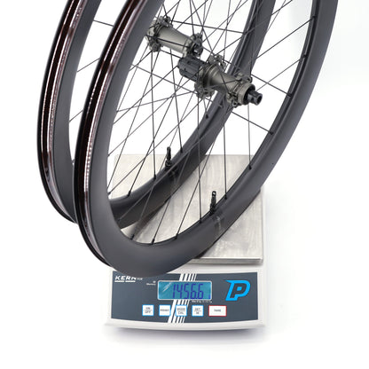 Par de Rodas SCOM AERO 50 Tubeless Ready (Center Lock)