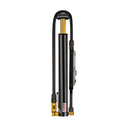 Bomba de Pé Compacta LEZYNE MICRO FLOOR DRIVE DIGITAL HPG Preta