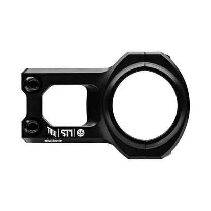 Avanço TITLE ST1 preto — vista de perfil sobre fundo branco