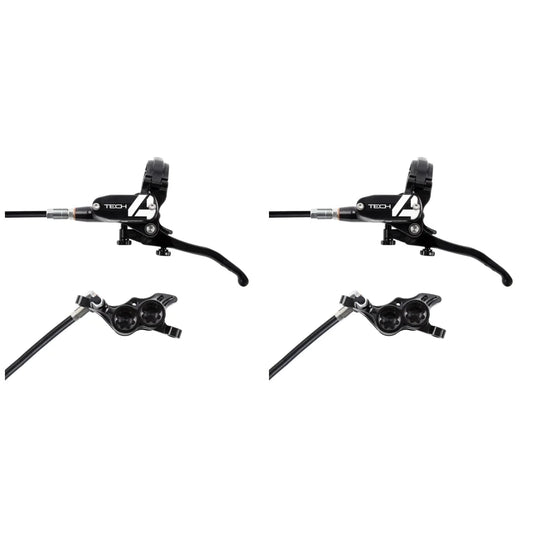 Par de travões HOPE TECH 4 E4 Black