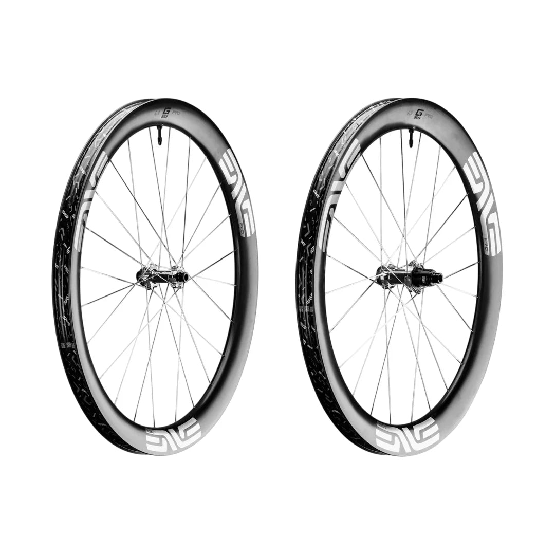 Par de rodas ENVE G SES 4.5 Tubeless Ready (Center Lock) Preto/Cromo