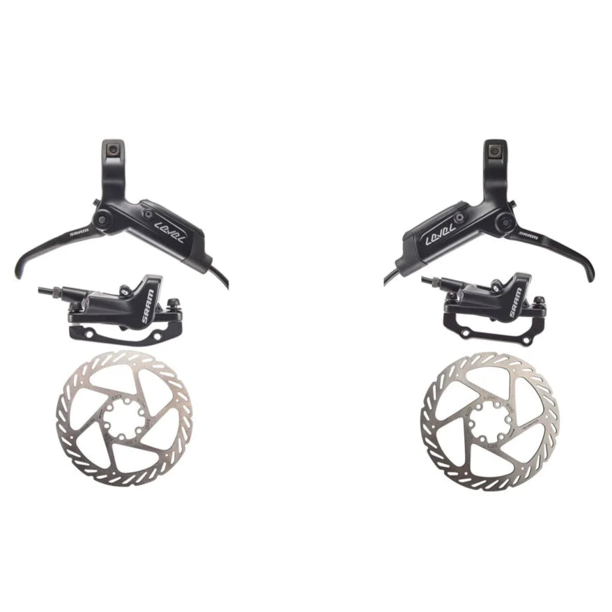 Par de travões de disco SRAM LEVEL Black
