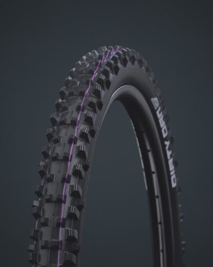 Pneu SCHWALBE DIRTY DAN 29x2.35 ADDIX ULTRASOFT SUPERDOWNHILL Tubeless Ready Flexível Preto