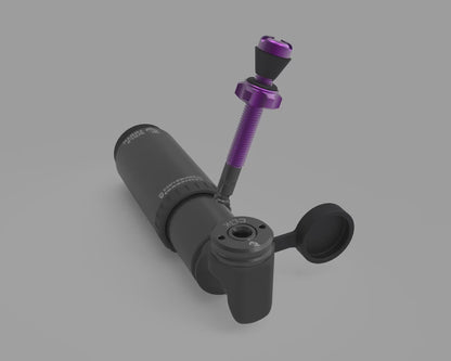 Lote de 2 Válvulas Tubeless WOLF TOOTH CLIK VALVE Ultraviolet Purple