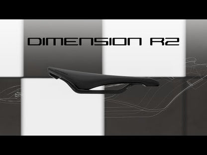 Selim PROLOGO DIMENSION R2 NDR 143mm Guias Tirox Preto