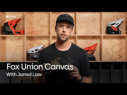 Sapatilhas MTB FOX UNION CANVAS FLAT Castanho