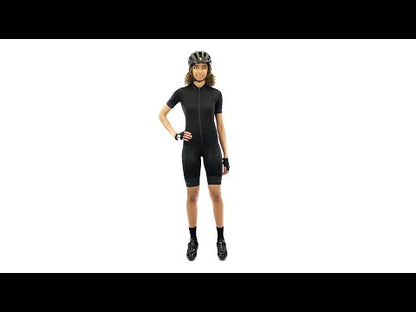 Camisola ENDURA FS260 Mulher Mangas Curtas Preto