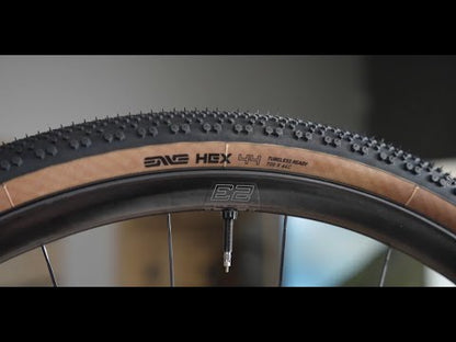 Pneu ENVE HEX 700c Tubeless Ready Bege