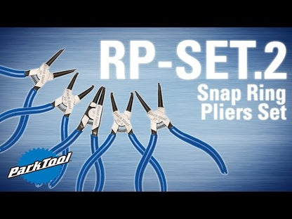 Alicate de Segmentos Interiores PARK TOOL RP-2 Bicos Curvados 1,3 mm