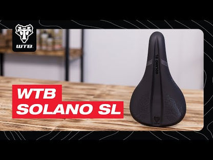 Selim WTB SOLANO SL Medium 142mm Trilhos Carbono