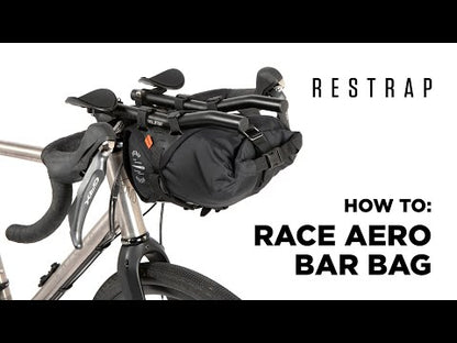 Bolsa de Guiador RESTRAP RACE AERO BAR BAG 7L Preto