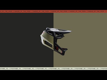 Capacete de BTT FOX PROFRAME RS MIPS Preto Mate