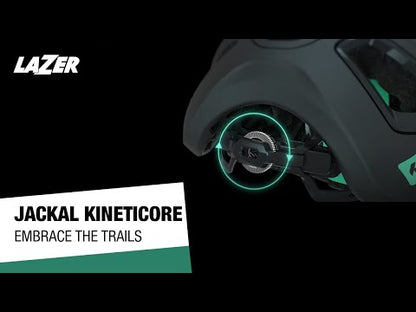 Capacete MTB LAZER JACKAL KINETICORE Laranja Ferrugem