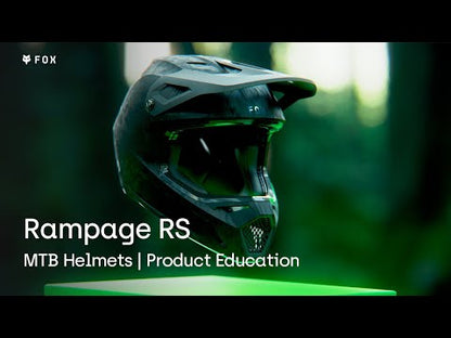 Capacete MTB FOX RAMPAGE RS MIPS CRYPT Branco