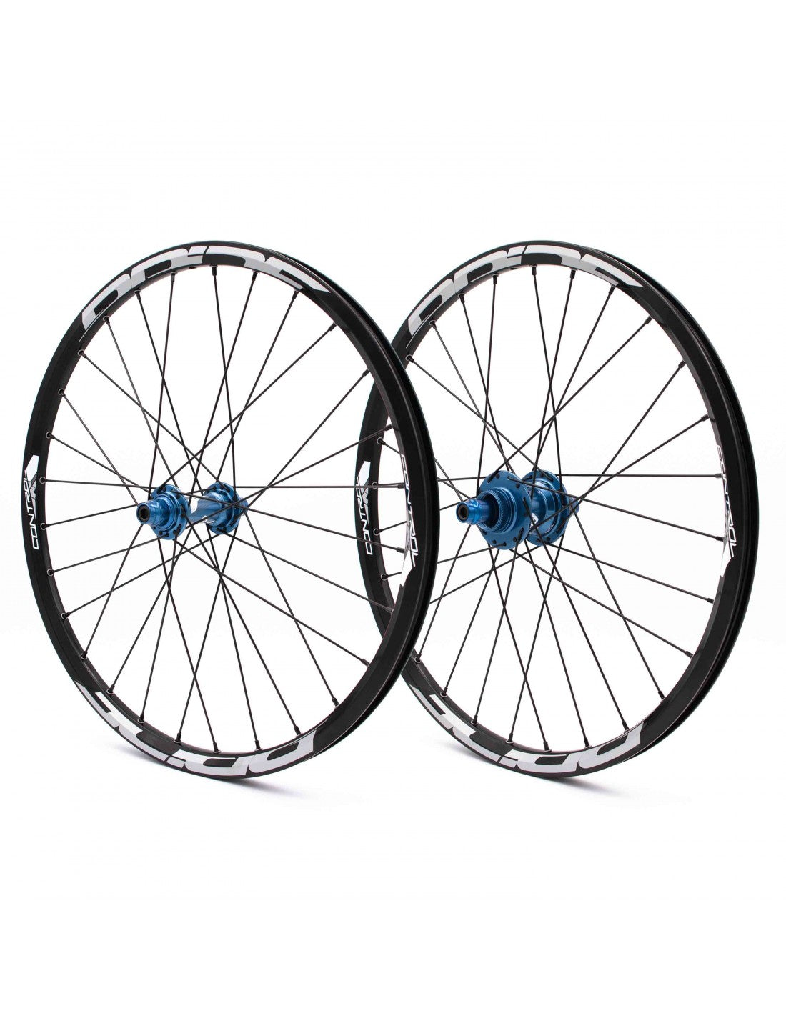Par de Rodas PRIDE 20" (451mm) Control V1 Disc Eixos 10/10mm Azul
