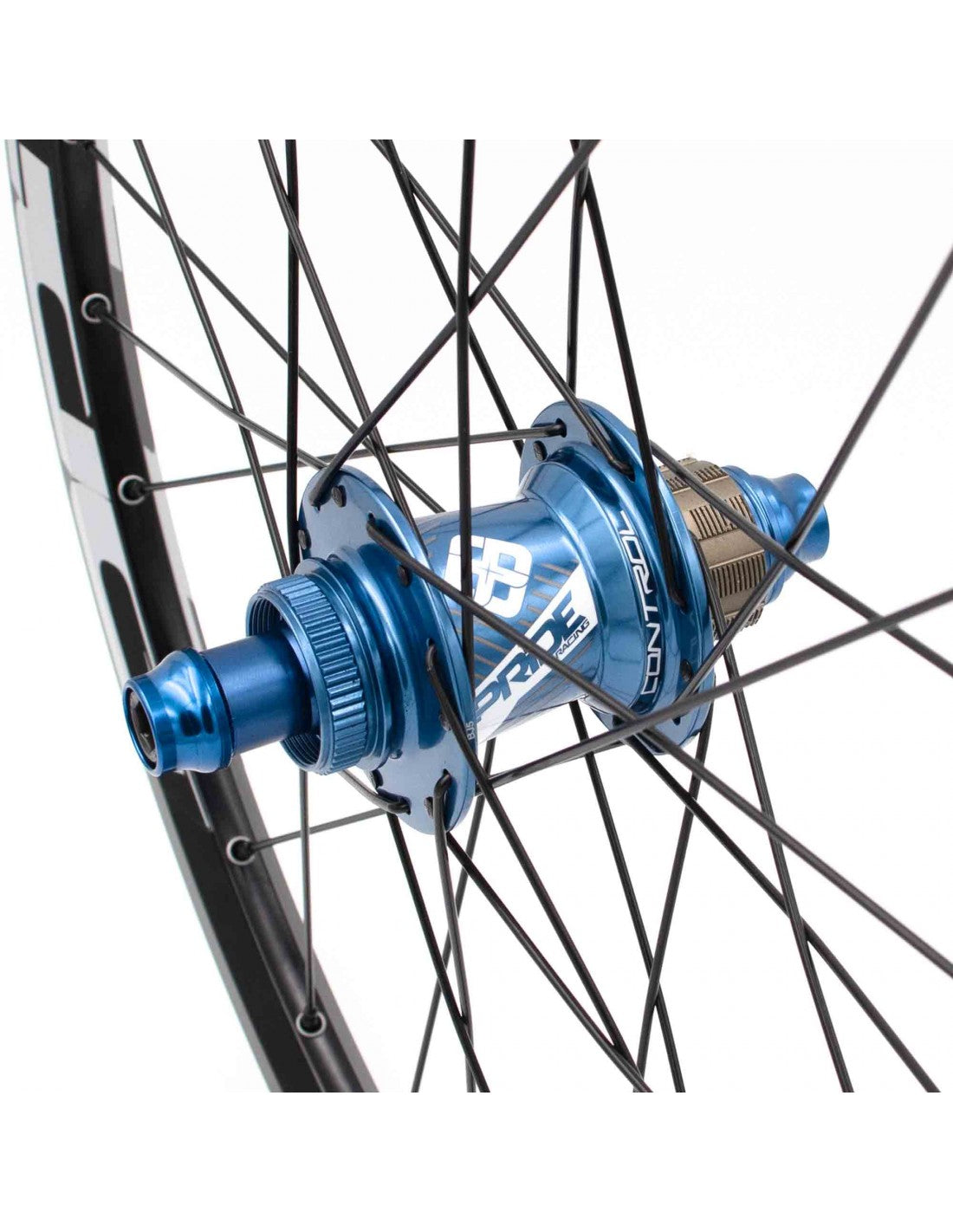 Par de Rodas PRIDE 20" (451mm) Control V1 Disc Eixos 10/10mm Azul