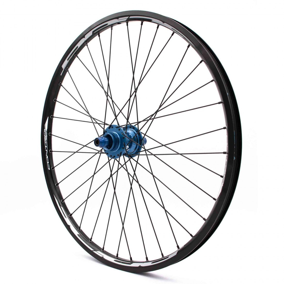 Par de Rodas PRIDE 24" (507mm) Control V1 Disc Eixos 20/10mm Azul