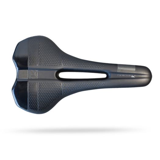 Selim PRO GRIFFON GEL 152mm Carris em aço inoxidável Preto