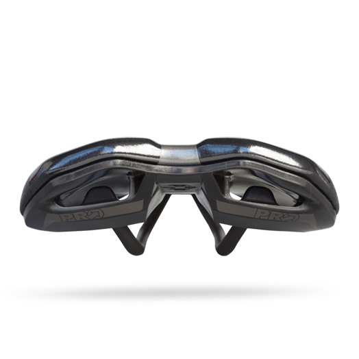 Selim PRO GRIFFON GEL 152mm Carris em aço inoxidável Preto