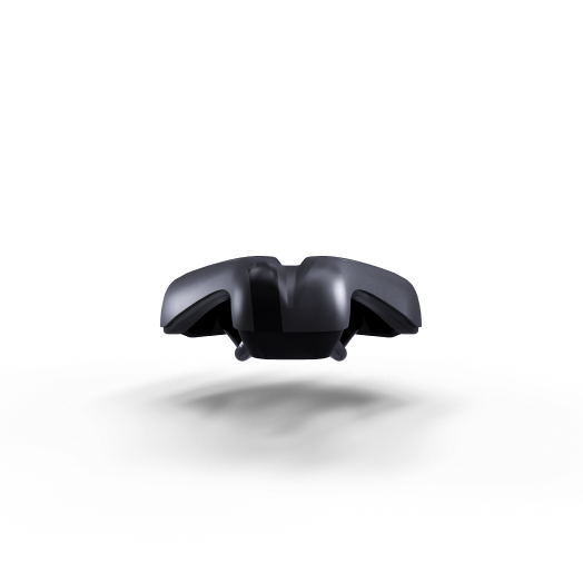 Selim PRO Stealth Aero 132mm Carris em aço inoxidável Preto