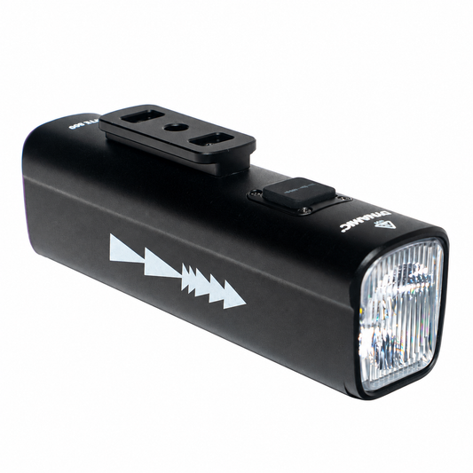 Luz dianteira DYNAMIC LYTE 800 — vista do produto sobre fundo branco