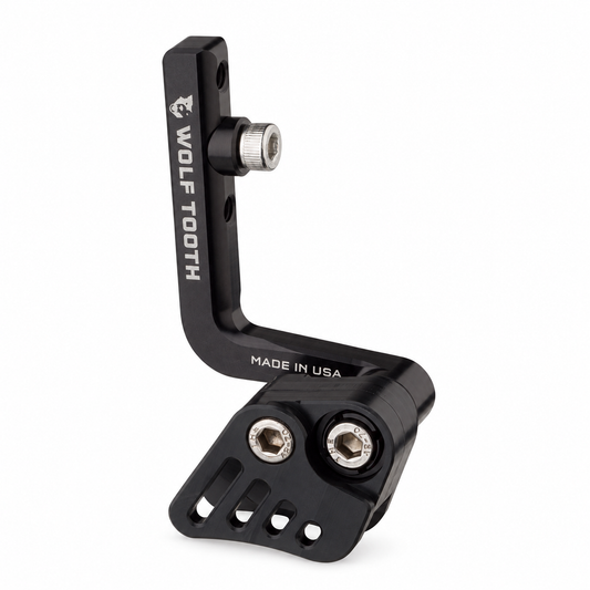 Guia de corrente WOLF TOOTH GNARWOLF Braze-On 34/46 dentes — vista do produto sobre fundo branco