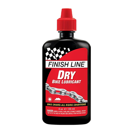 Lubrificante para Corrente FINISH LINE DRY LUBE Teflon - Todas as Condições (120 ml)