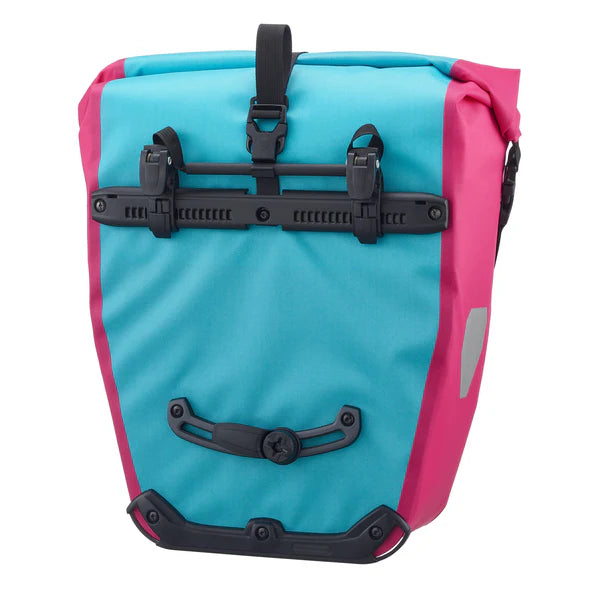 Saco de transporte de bagagem ORTLIEB BACK ROLLER 20 L Cyber Blue/Pink